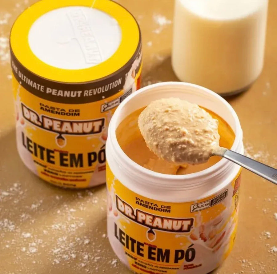 Dr. Peanut — Pasta de Maní Leche en Polvo 600g
