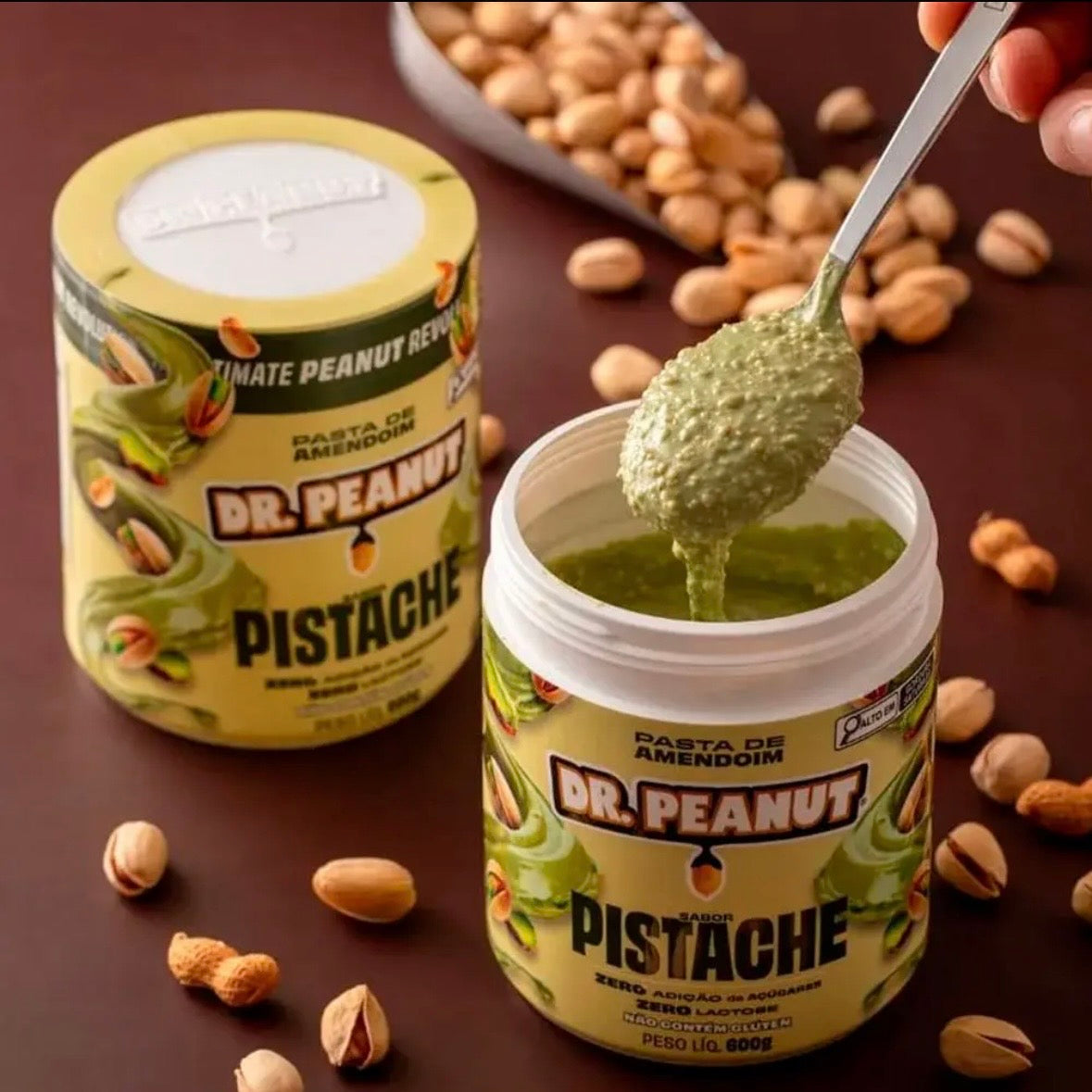 Dr. Peanut — Pasta de Maní Pistacho 600g